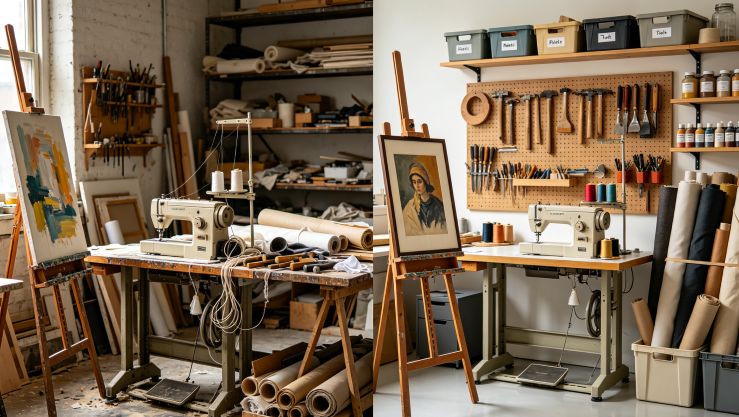 Artist Studio Contrast